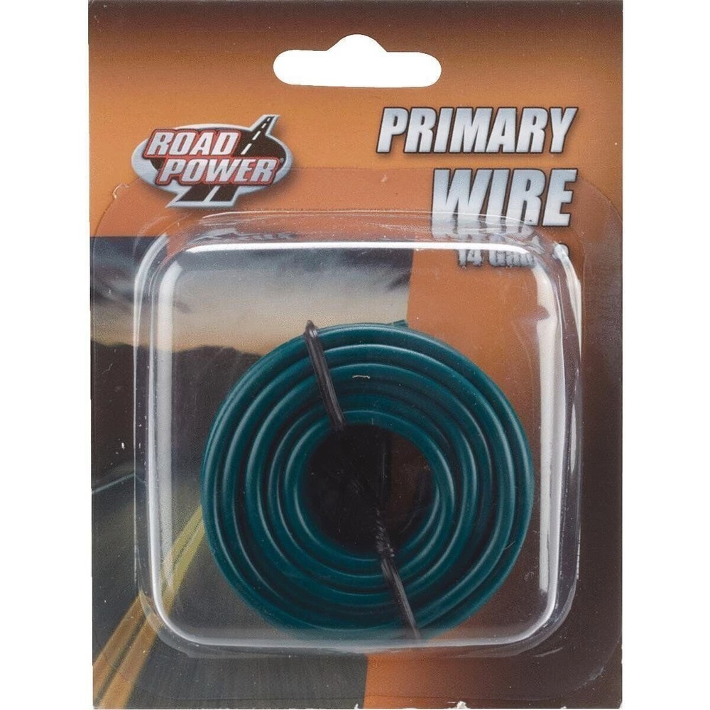 ROAD POWER 17′ 14Ga Grn Auto Wire