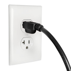 AC 5-15 to C13 Power Cord – 15A/125V 14 AWG – Iron Box