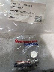 Switchcraft R4FZ 4-Pin Female Right Angle XLR Cable Mount Connector OEM