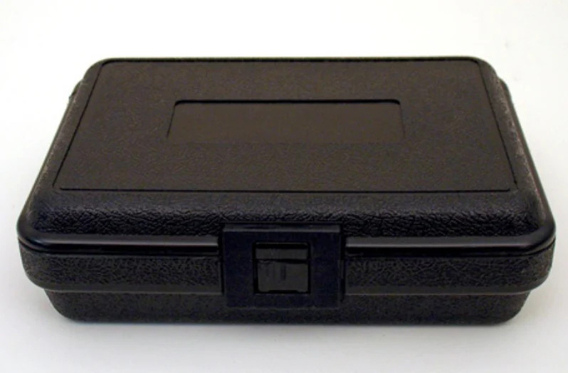 107 – PLATT LUGGAGE – BLOW MOLDED CASE – Exterior Dimensions (L x W x D): 8 1/2″