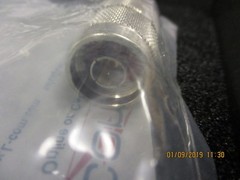 AXA-NMNM L-com Adapter, Barrel, N(Male-Male), Nickel Plated BRAND NEW! @5 Pieces
