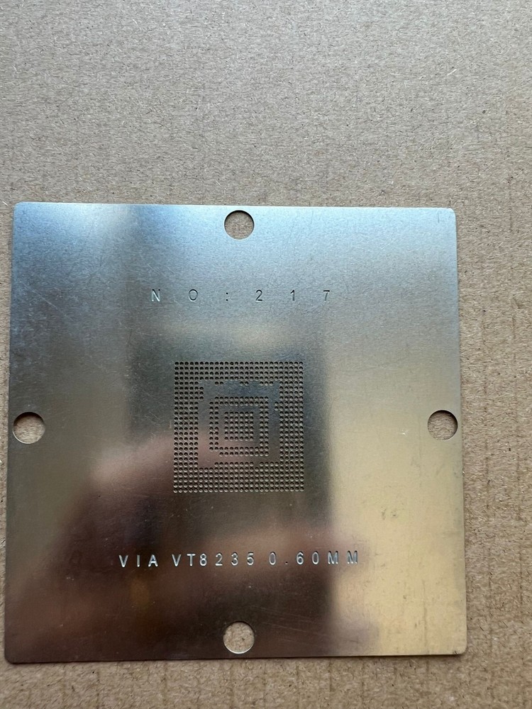 VT8237A VT8237 VT8235 BGA Reball Stencil 0.6