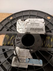 Black Yellow Stripe Contractor 816 FT Spool 14 GA Wire THWN THHN MTW AWM 600 V