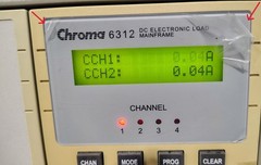 Chroma 6312 DC Electronic Load Mainframe Chroma 63102 Electronic Load Module