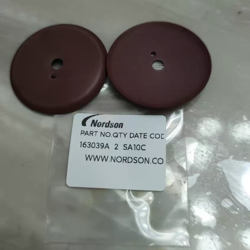 2PCS/PK New 163039A Nordson Seal Ring Rubber Pump Piston Gasket