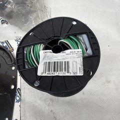 Cerrowire Tri-Wire 100 ft. 12/3 Solid CU THHN Black White Green Heat Resistant