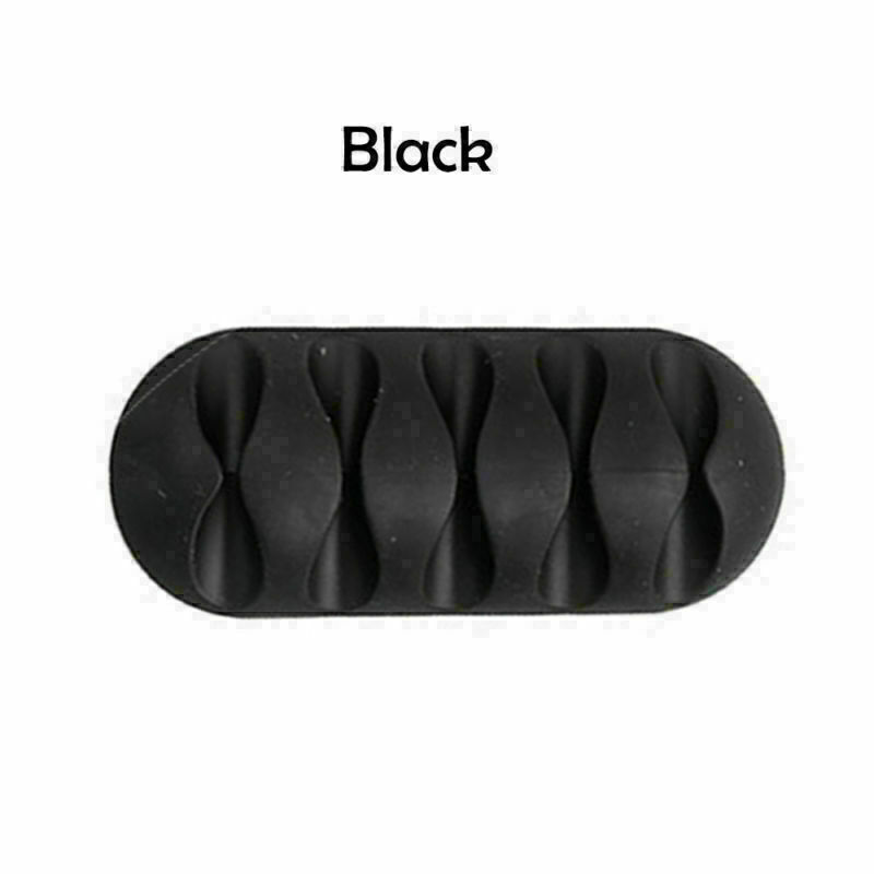 Cable Clips Cable Holders Cable Organizer USB Charger Holder Desk Tidy Wire Drop