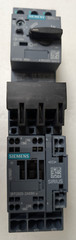 Siemens 3RT2025-2AK60 Contactor, With 3RV2021-4AA10 Breaker Used