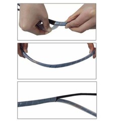 White Cable Spiral Wrapping Band Wire Tidy Organizer Management Sleeve 4mm-20mm