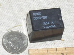 FUJITSU FBR161NED006-WB SPDT 6V VOLT COIL 10 AMP PC MOUNT GEN PURPOSE RELAY USA