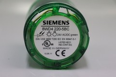 Siemens 8WD4220-5BC Blink Light Element Green LED 24VAC/DC Unused OVP