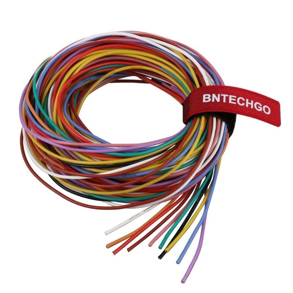 Bntechgo 20 Gauge Silicone Wire Kit 10 Color Each 10 Ft Flexible 20 Aw