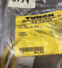 TURCK TIS 2-C523-1M-SB 3T SOLENOID QUICK DISCONNECT W/ LED