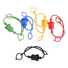 5 Sets Hydraulic Joint Protective Cap Fitting Dust Cover Caps 1/2 Inch