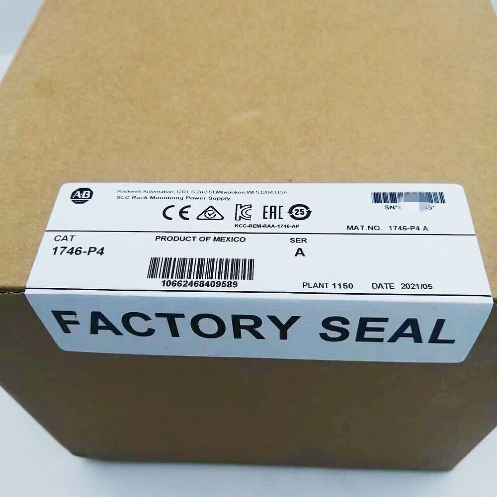 1PC New 1746-P4 SLC 500 Power Supply Module PLC 1746P4 Expedited Shipping