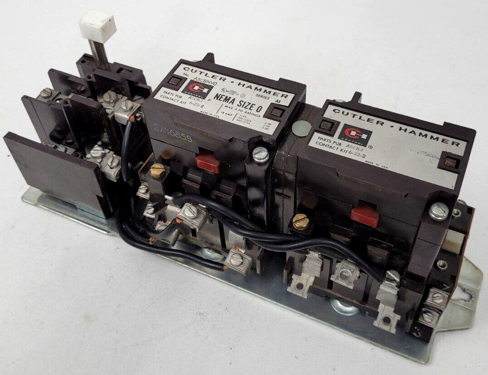 A50BNV0 Cutler Hammer NEMA Size 0 Reversing Starter 120V Coil *NEXT DAY OPTION*