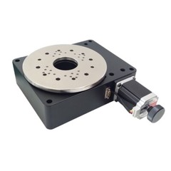 PT-GD204 High-precision Electric Rotary Table 360 Degree Rotation Worm Gear