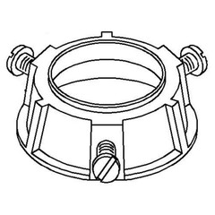SEPCO 1210, 1-1/2″, Iron, Insulated, Female, IMC/Rigid Conduit Bushing, 1 pc