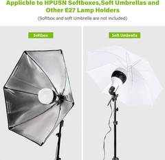 60W 110V 5400K Balanced Daylight Compact Fluorescent CFL E27 Studio Photography