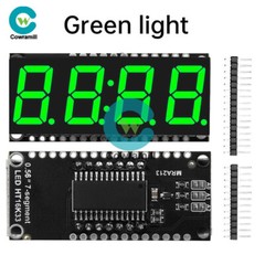 0.56-inch 4-bit 7 Segment LED Display Module Clock Module HT16K33 Driver I2C