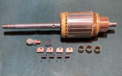 New Armature and Rebuild Kit For Delco 1107905 Starter