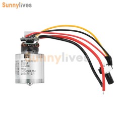 DC9V 12V 24V 100000RPM Ultra High Speed BLDC 3-Phase Brushless Motor with Fan