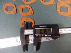 Phenolic Insulators For Mounting Can Capacitors 1 3/8 Diameter Quantity 8