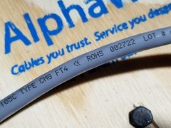 Alpha Wire 5199/20C 22/20C Xtraguard 1 Shielded Control Cable UL-21894 Gray /5ft