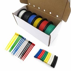 12 Gauge Stranded Wire Silicone Electronic Tinned Copper Hook Up Wire 6 Colors