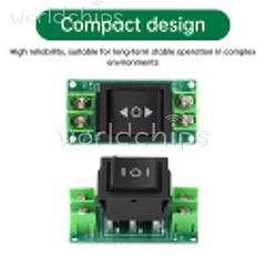 DC 0-120V DC Motor Controller Forward/Stop/Reverse Switch Module 5A 10A 20A