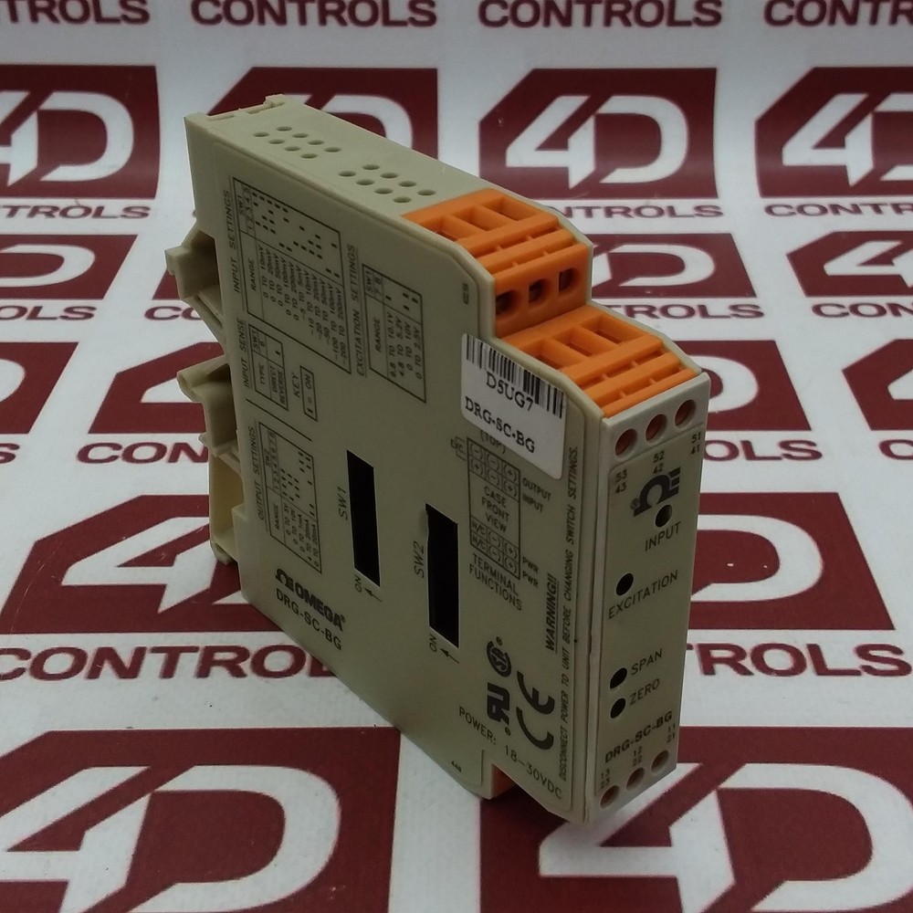 DRG-SC-BG | OMEGA ENGINEERING INC | Signal Conditioner, 18-30VDC, Used
