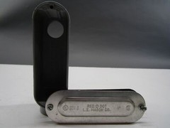 Red O Dot L.E. Mason Co 1″ SCV 3 Conduit Body-LB-VOL. 12.0 CU IN. – NEW Surplus!