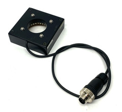 CCS Omron QSQ-070070-SW Square Ring Light, White M12 4-Pin Connection