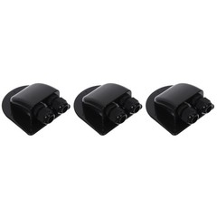 Set of 3 Waterproof Cable Pass Through Double Solar-cable-entry Dual Hole