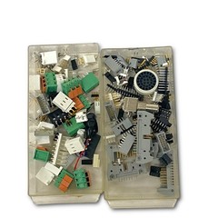Mixed PCB Connectors Lot Terminal Blocks Pin Headers Plugs Sockets Assortment
