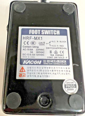 Kacon HRF-MX1 Foot Switch – 30-Day Warranty