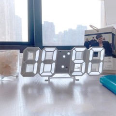 USB Fashion 3D LED Digital Clock Multifunction Electronic Clock Home Decoration