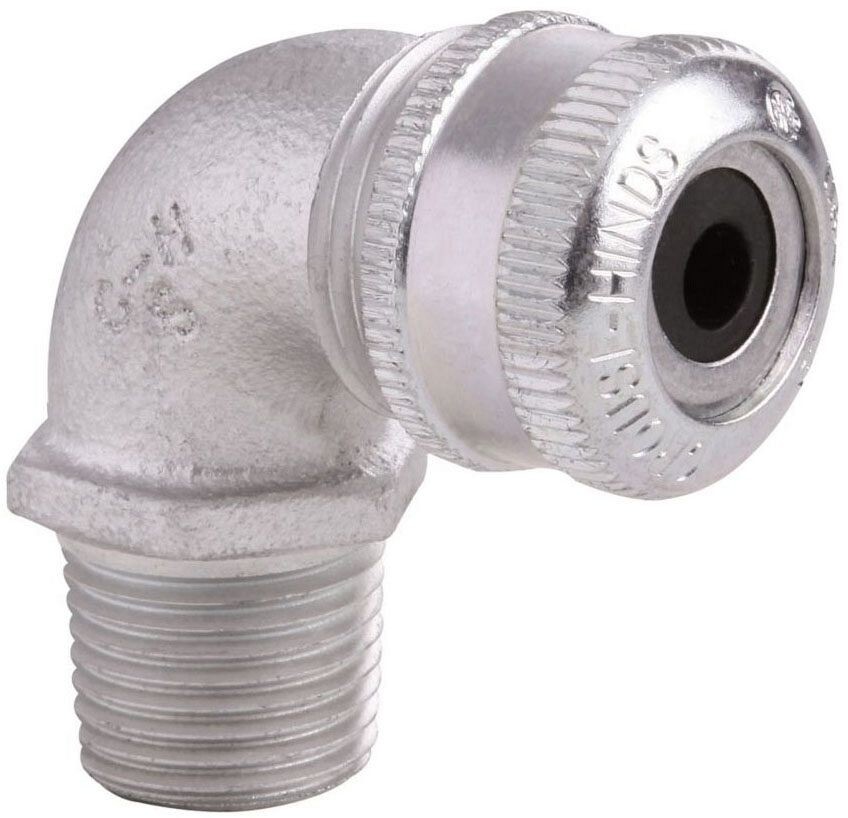 Crouse-Hinds CGE293, 3/4″, 0.25 to 0.375″ Cable, Male, 90D, Cable Gland, 1 pc
