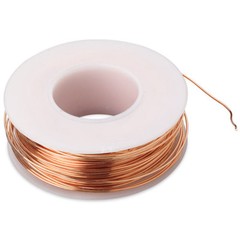 Bare Copper Wire 24 awg 4 oz Spool (198 Feet) Diameter 0.020