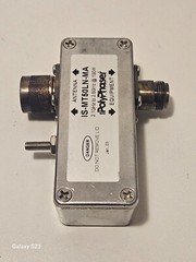 POLLYPHASER IS-MT50LN-MA RF EMP/LIGHTNING/SURGE PROTECTOR 2.1-2.6GHz @100W NM/NF