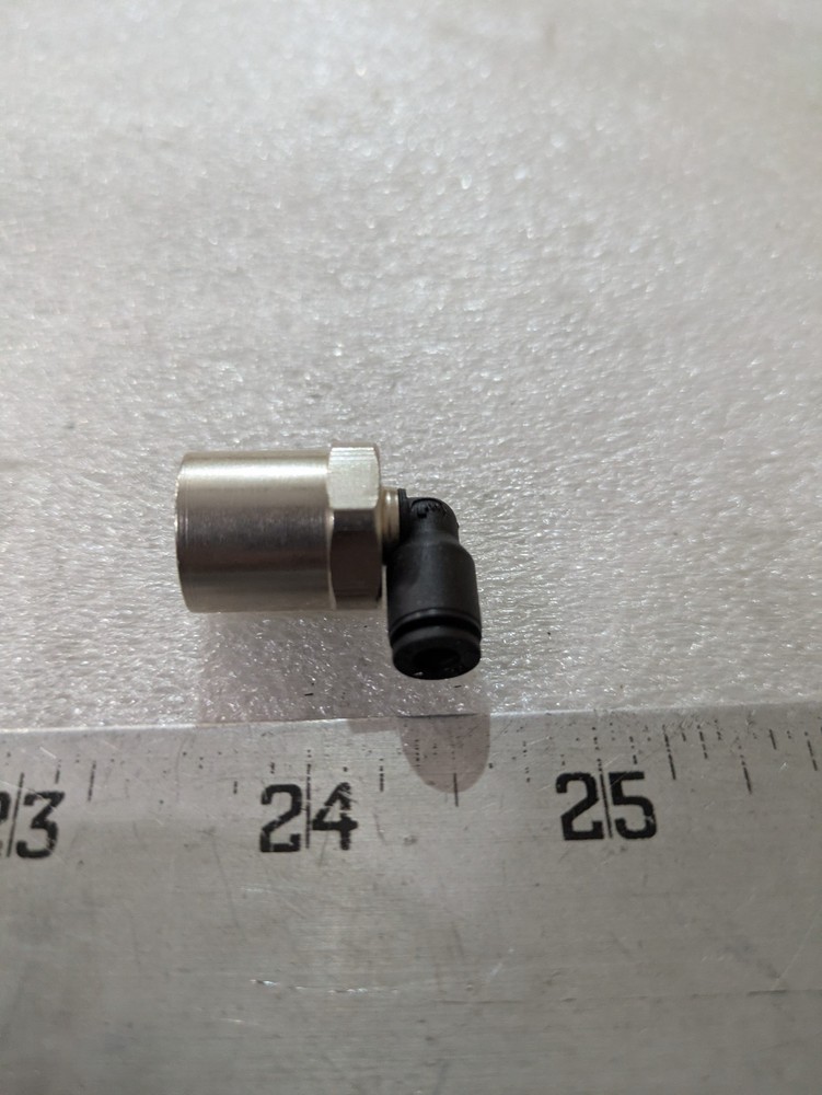 Pisco PLF1/4-N1U-X2 Female Elbow Push-Connect 1/4 Tube x 1/8 NPT Pneumatic OEM