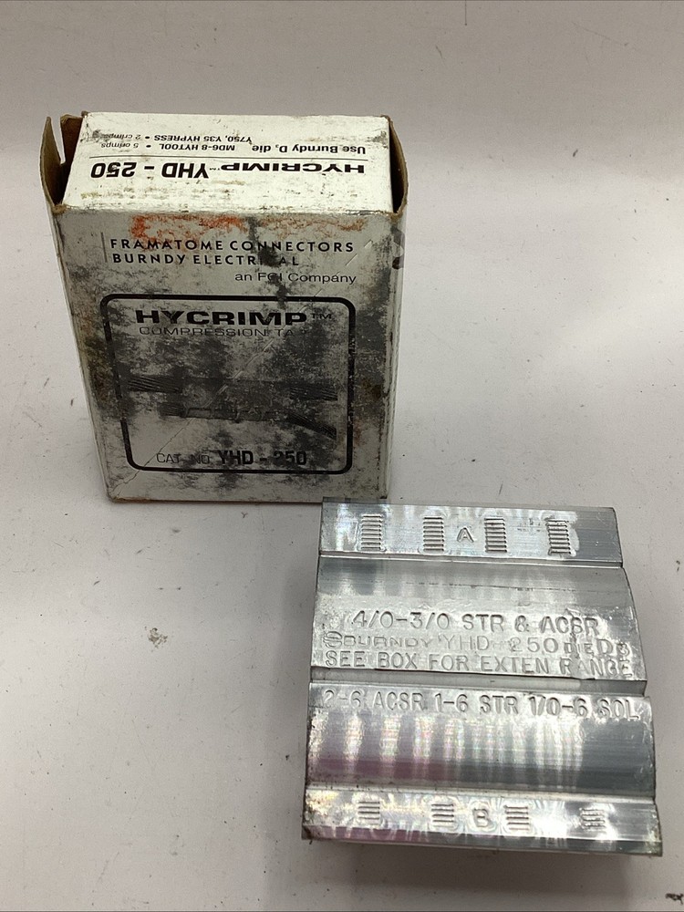 Burndy Hycrimp YHD-250 / YHD250 New