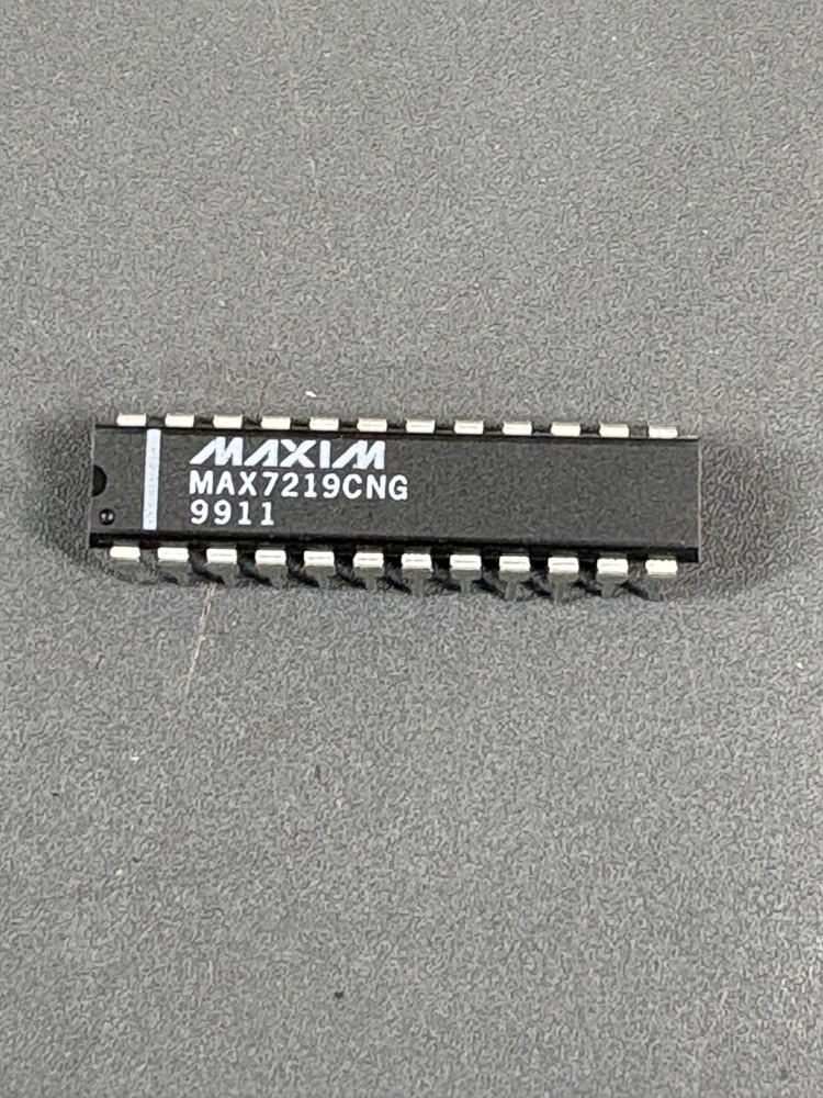 x3 MAX7219CNG Maxim LED Display Driver IC DIP-24 7-Segment Matrix Controller