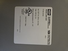 NXP08 And NXAC Lighting Control Panel With Area Controller
