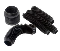 1X Rubber Corrugated Sleeve Flexible Moulded Bellows Resistant Dust Cover Tubes