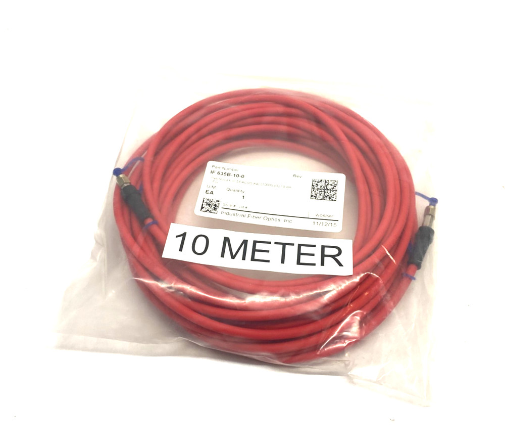 Industrial Fiber Optics IF 635B-10-0 Patchcord F/O SERCOS 84C01000S333 10.0m