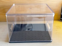 Optical Flat Plate Aluminum Breadboard with Crystal-Clear Dust Cover