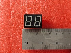 0.56-inch 5621AS Red 2-Digit CC LED 7-Segment Display Common Cathode 5621AS-1-18