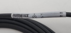 NUMATICS PXCST CABLE 3 PIN M8 FEMALE ELB 5M PVC BK 24AWG 60VAC *NDA AVAILABLE*