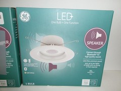 2 – LED+ Recessed Bulb W/Integrated Speaker Frosted Soft White 700 Lumens 9 Watt